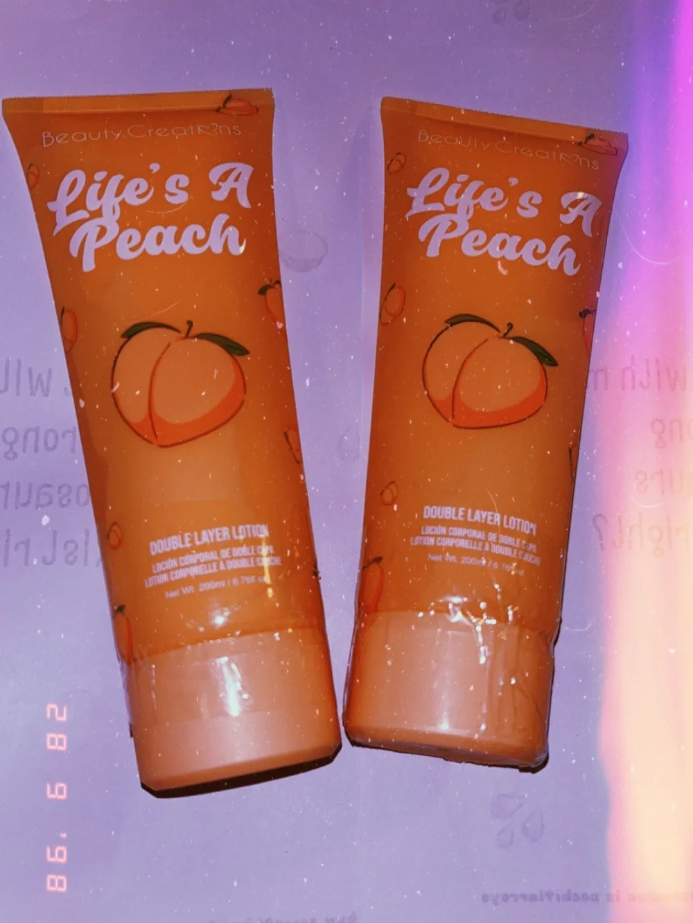 Life’s A Peach lotion and body butter Set